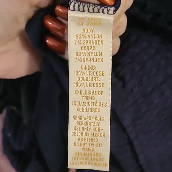 Chic Black Layered Women's High Low Dress - Picture 4 of 4